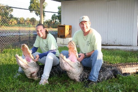 Richards two alligators from Florida hunt