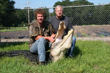 George 11'4" alligator from Florida hunt
